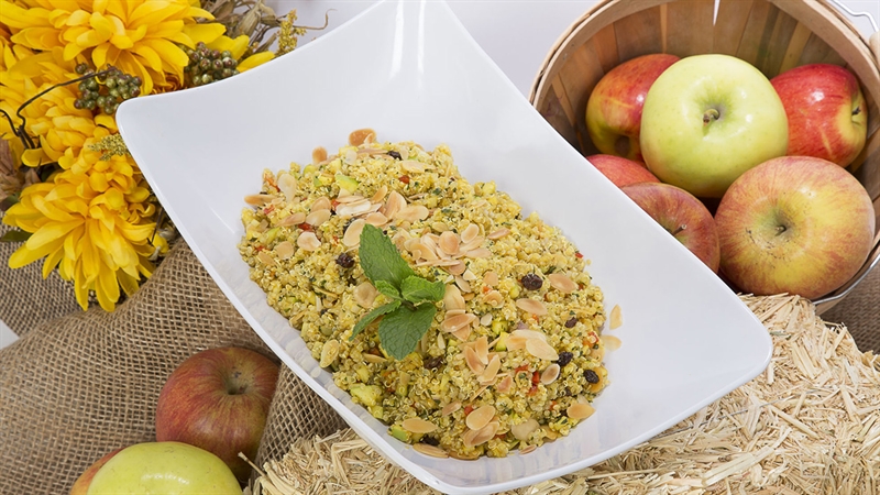 Apple Curry Quinoa Salad