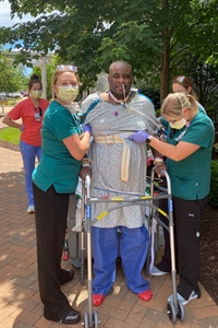 Terrell Brown recovering