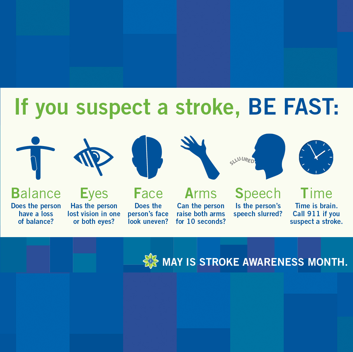 Know The Warning Signs And Symptoms Of Stroke.