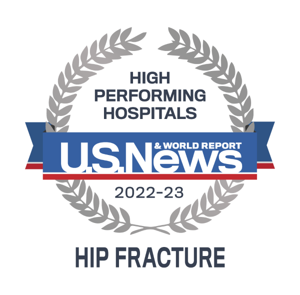 Hip Fracture - 2022-23 Best Performing Hospitals - U.S. News Emblem