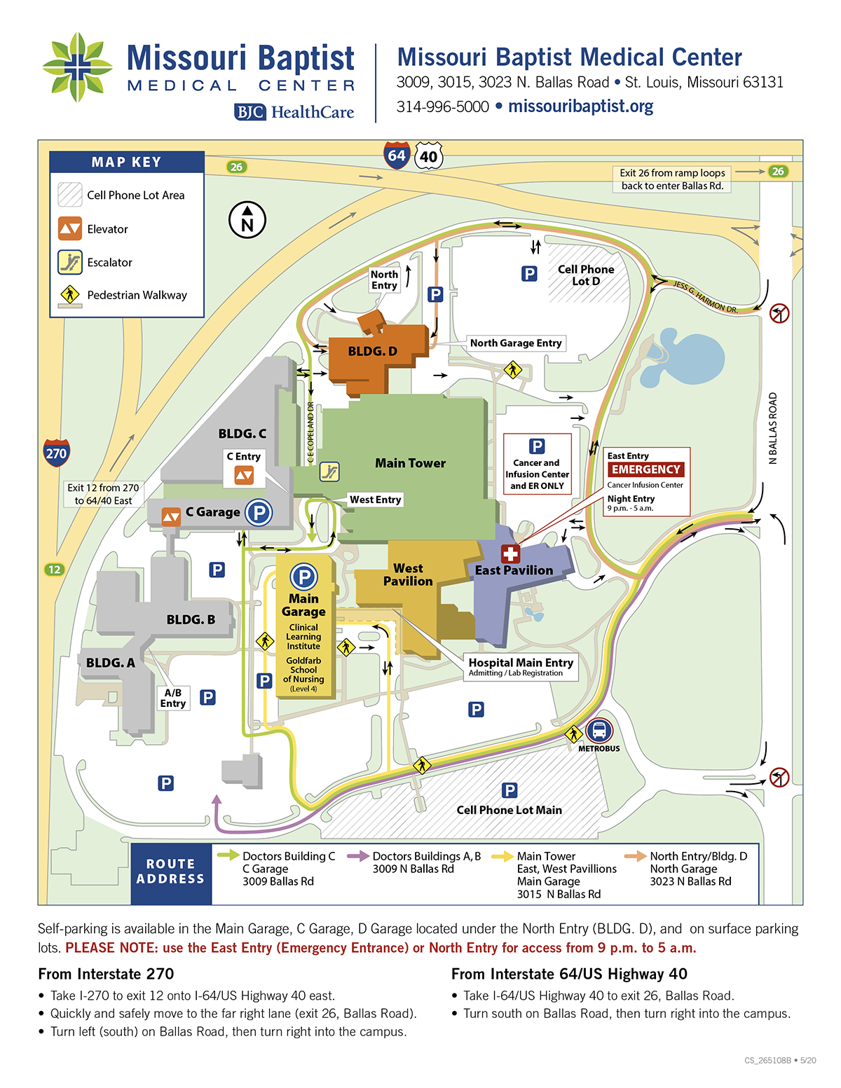Missouri Baptist University Campus Map | Boston Massachusetts On A Map