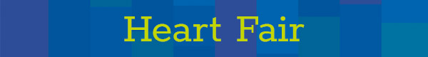 Heart fair banner art Heart fair banner art